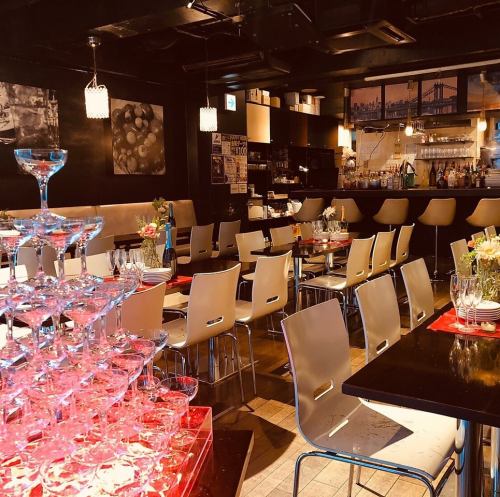 シックでオシャレな店内