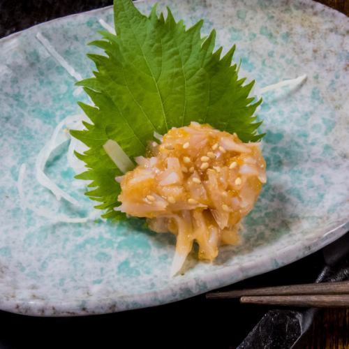 Shark cartilage with plum meat