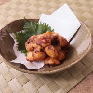 Deep-fried Hokkaido octopus