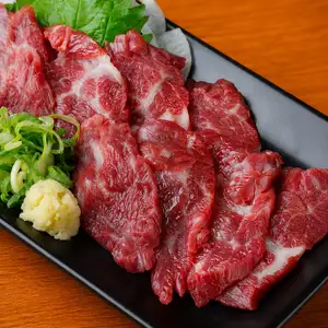 熊本縣產大理石紋馬肉刺身