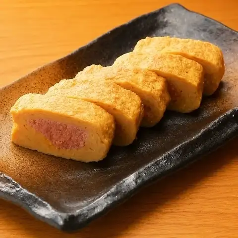 辣鱈魚子捲蛋