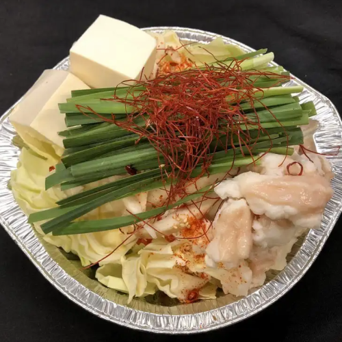 ~Nabe~ Superb offal hot pot (with meatballs and ramen) [for 1 person]