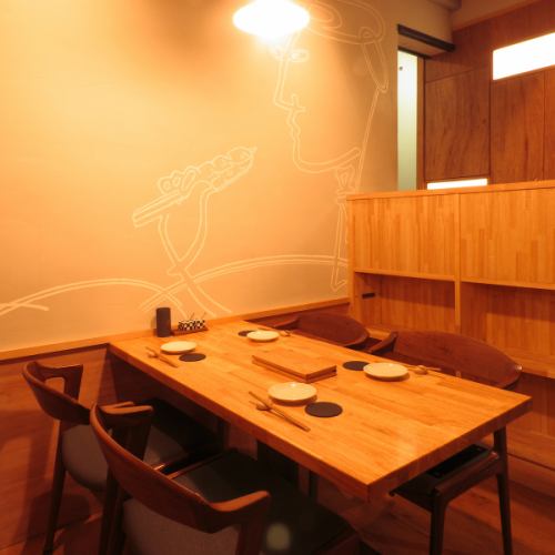 ≪Warm and high-quality space♪≫ Overturning the concept of a yakitori restaurant!