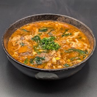 [辛] ユッケジャンクッパ