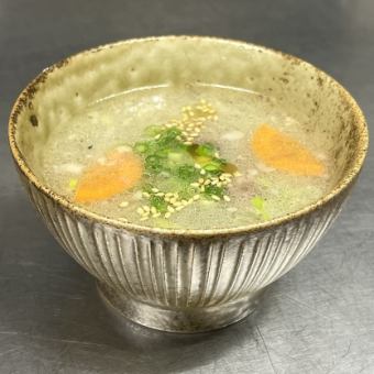 ひとくちテールスープ
