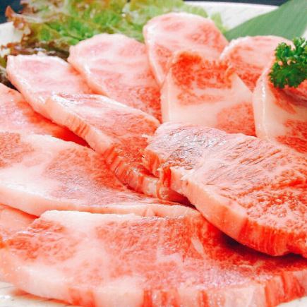 【100分(L.O.80分)プレミアムコース+牛塩タン食べ放題コース】大人6688円/60歳以上6468円