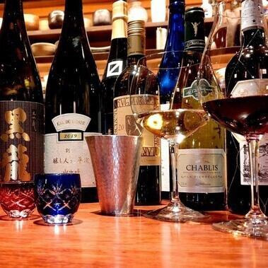 お料理に合う多彩なお酒
