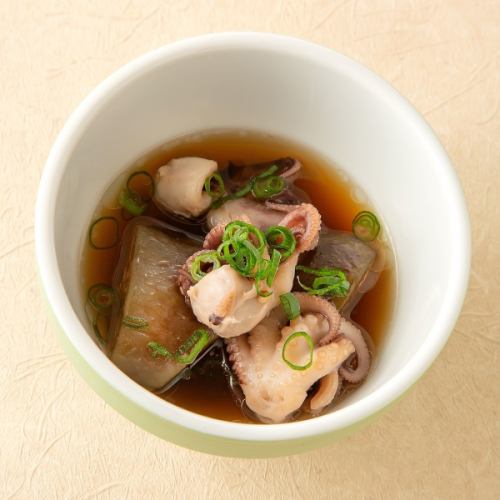 イイダコと茄子の煮浸し 【温】