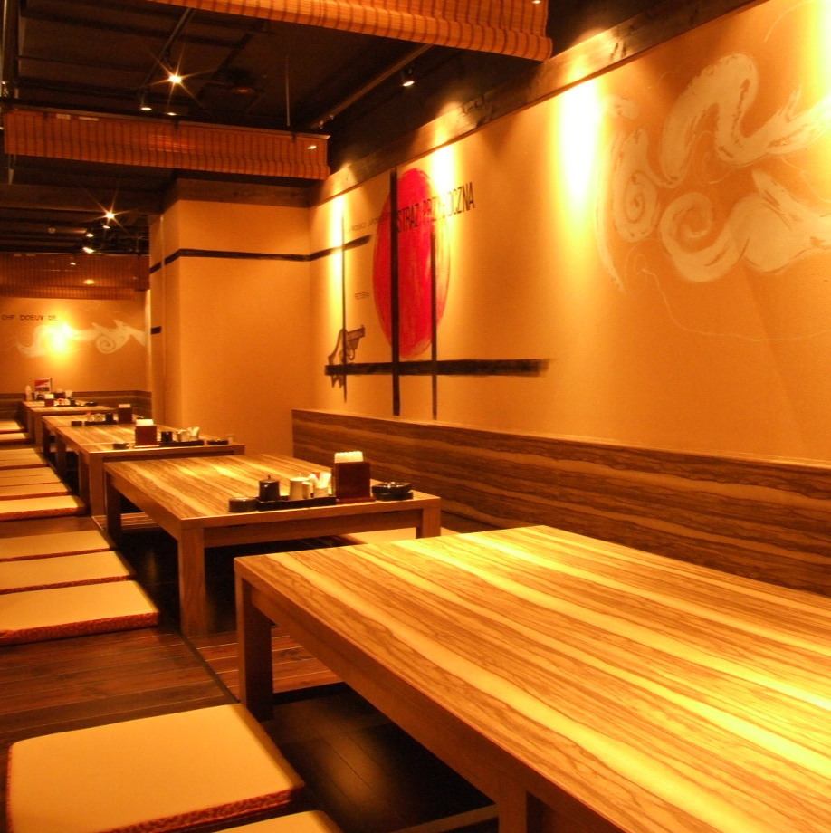 Hakata's largest private room is OK for up to 50 people! Recommended for various banquets ♪