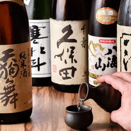 Shop rich in sake and shochu! We welcome drink choice ♪