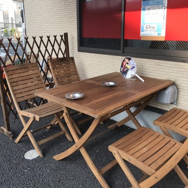 [Limited time] We have terrace seats! You can enjoy yakiniku like BBQ at the limited 1 table.If you would like a special seat with a feeling of openness, please contact us by phone.*Smoking is allowed only in this seat.