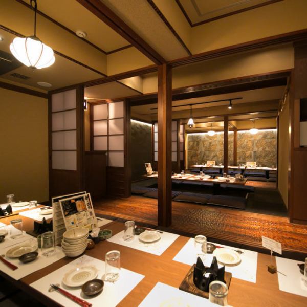 [For various banquets] We have various seats suitable for banquets.It's perfect for gatherings with local friends, girls-only gatherings, and drinking parties with company colleagues.Since it is a completely private room, you do not have to worry about the voices of the surroundings, and everyone who participates can spend a relaxing time.