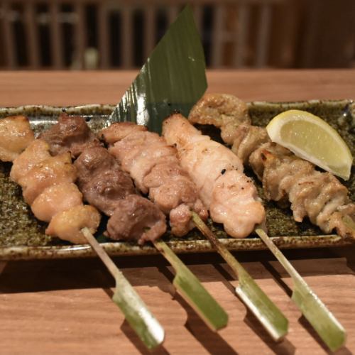 大人気！新名物は焼き鳥
