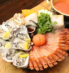 海老牡蠣しゃぶしゃぶ