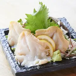 Surf clam sashimi