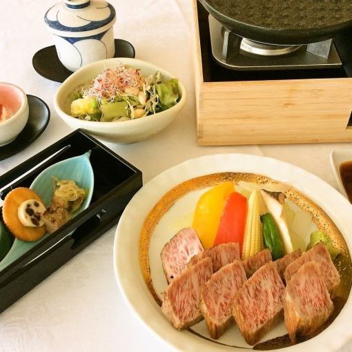 ＜夏！＆数量限定＞『ステーキコース（全7品）』A5ランク和牛ステーキ＆松阪牛そぼろご飯など！