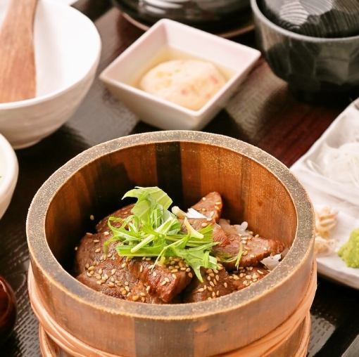 〈ランチ〉【おすすめプラン】A5ランク黒毛和牛ひつまぶし御膳＋選べる1ドリンク＋本日の甘味