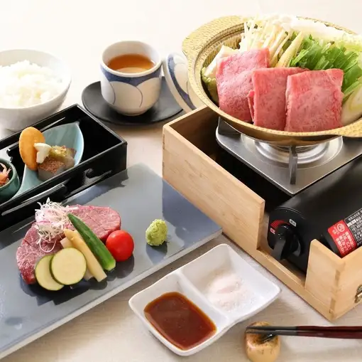 シルバーウイーク限定！【肉尽くしコース】国産牛ステーキ＆A5黒毛和牛すき焼きで7500円→7000円