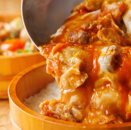 【春の一番人気コース(5/1~)】『赤玉子の桶盛り親子丼』『ジューシーチキンカツ』等/2H飲放付