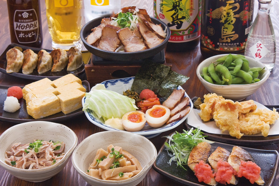 ◆東京駅直結！ラーメンから居酒屋まで、夜の楽しみが広がるメニュー◆