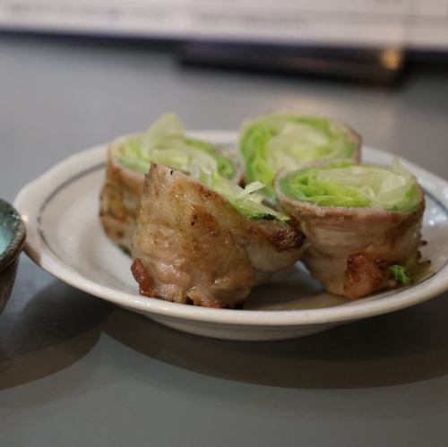 レタス肉巻き