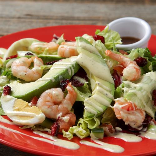 シュリンプとアボカドのカリフォルニアサラダ　Shrimp & Avocado Salad,California Style