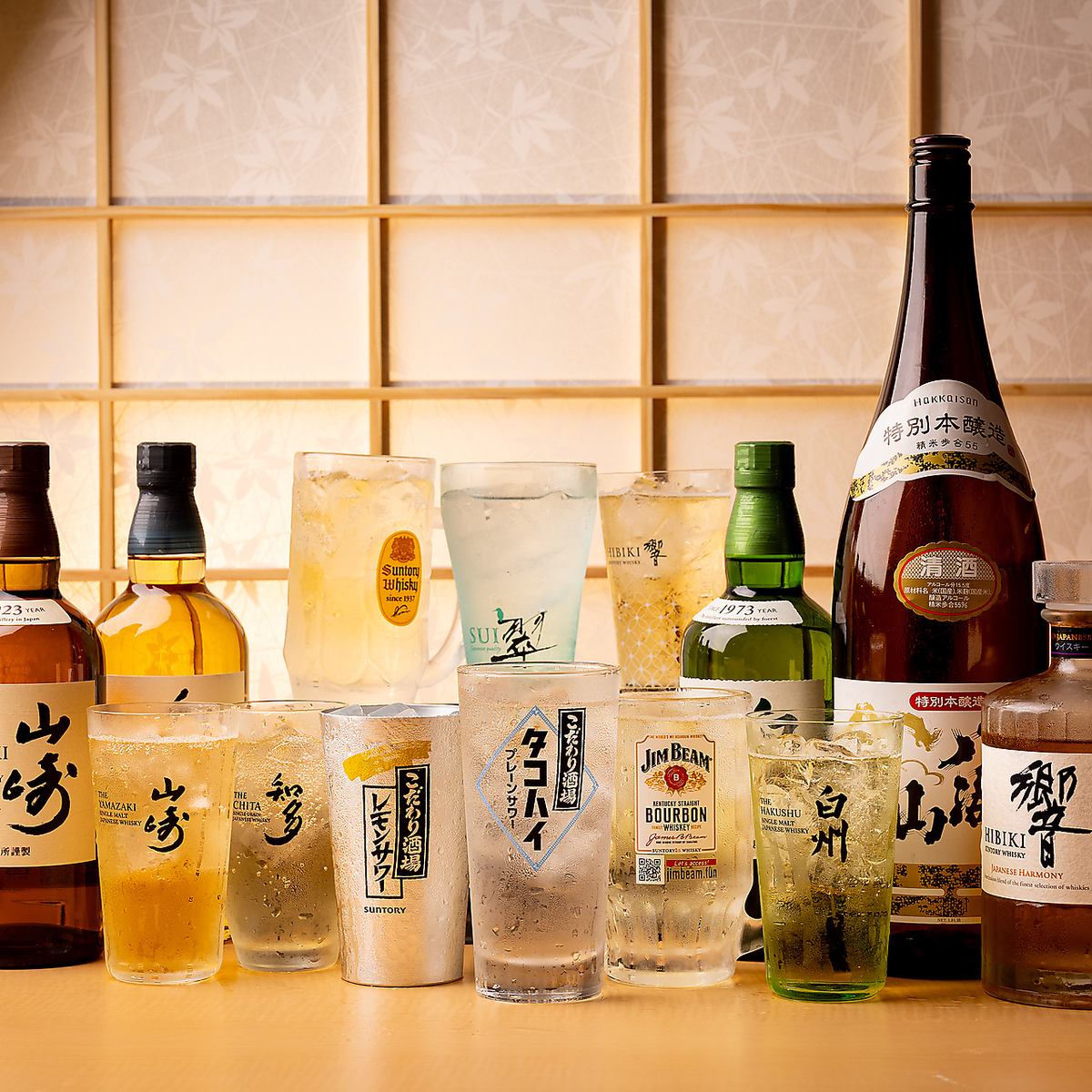 単品飲み放題1680円～★完全個室で3時間の飲み放題可能です♪