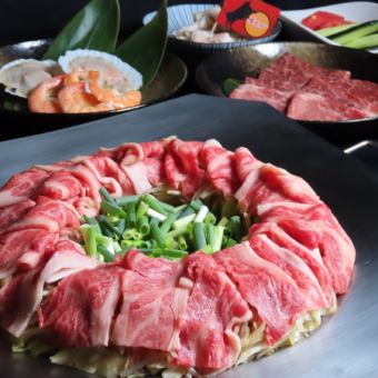 【夏の宴会コース】黒毛和牛カルビ炊き肉など[全8品]2時間飲み放題 6500円→5000円(税込)