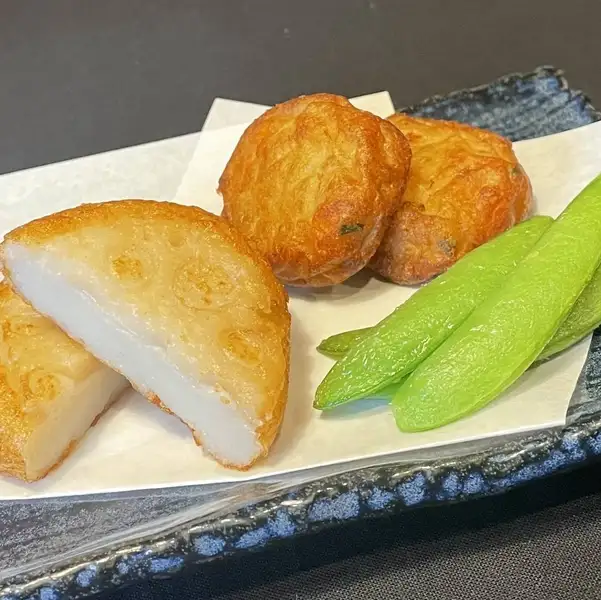 さつま揚げ二種盛500円（税込）