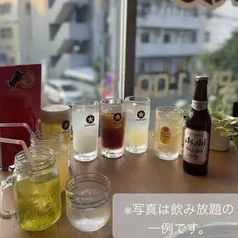 90分 生ビール含む単品飲み放題 2000円→1500円(税込)