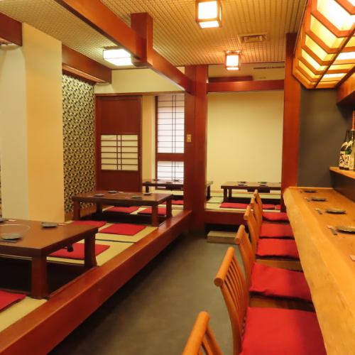 A Japanese-themed interior