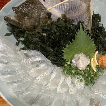 「霞」套餐【含2小時無限暢飲】9道菜5,000日圓（含稅）*也有90分鐘無限暢飲