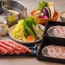 【無入座費及小食】3小時無限暢飲★豬肉涮鍋、烤雞肉串等34菜品無限暢吃3500日元