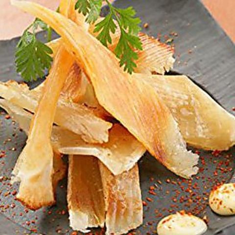 エイヒレの炙り焼き