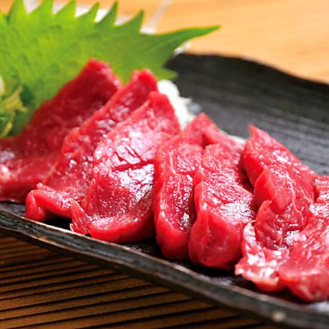 馬刺し赤身