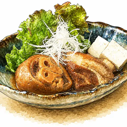 【本日数量限定】とろとろてびちの煮付け