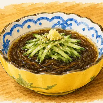 沖縄県産もずく酢