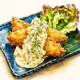 グルクンのフライ