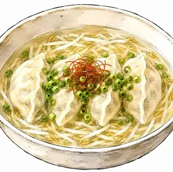 アグー豚のスープ餃子