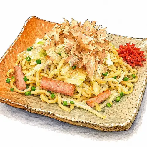 【麺】沖縄やきそば(塩)