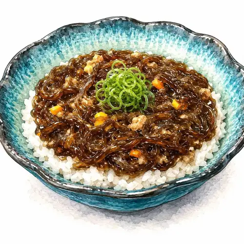 【米】もずく丼