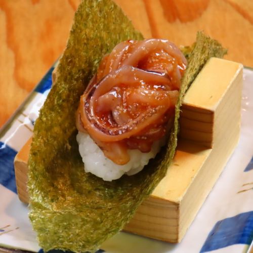 魷魚鱈魚子壽司