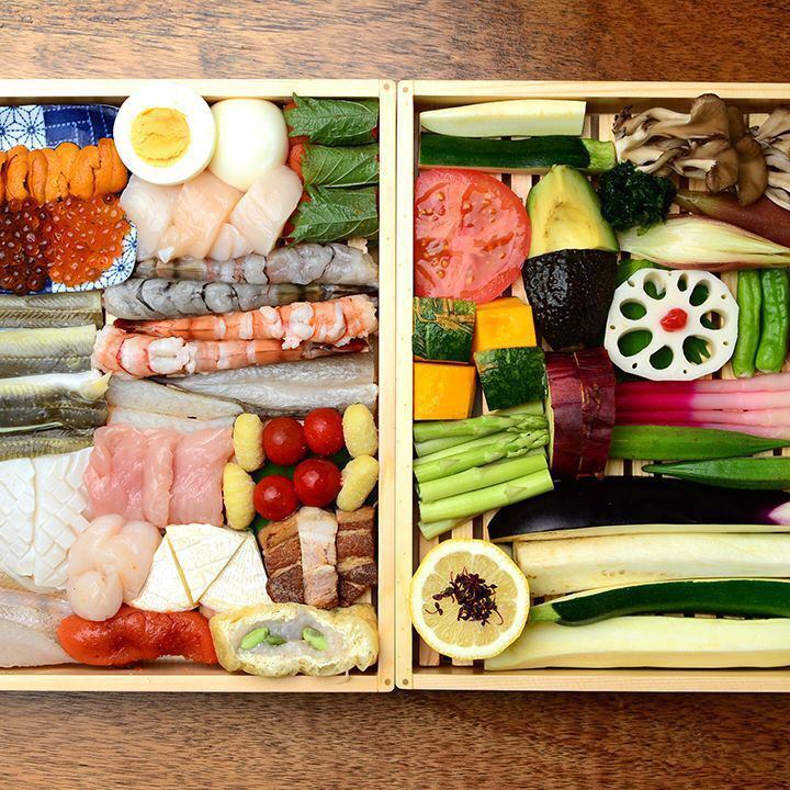 揚げたての美味しい天ぷら各種をご提供。サプライズも可能♪