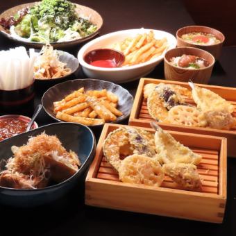 飽腹！狐狸之心套餐（4,600日圓）