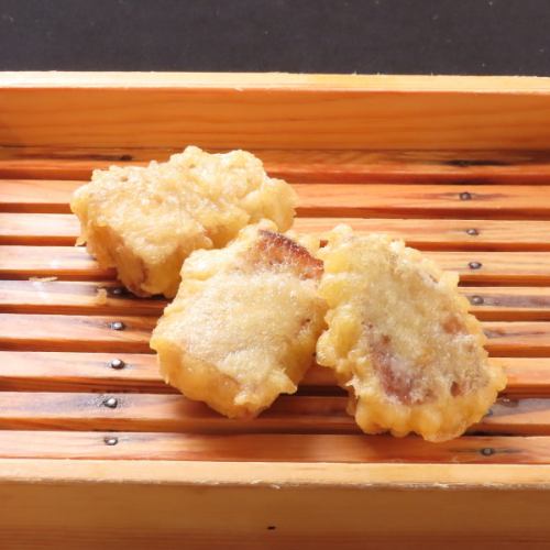3塊厚切豬肉天婦羅