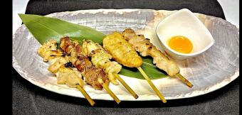 焼き鳥の盛合せ