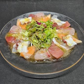海鮮カルパッチョ