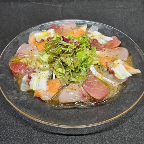 海鮮カルパッチョ