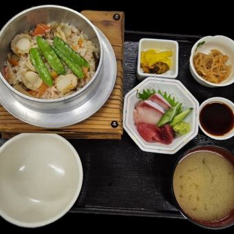 五目釜飯御膳