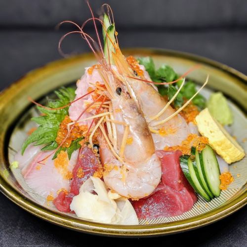 豪海鮮丼